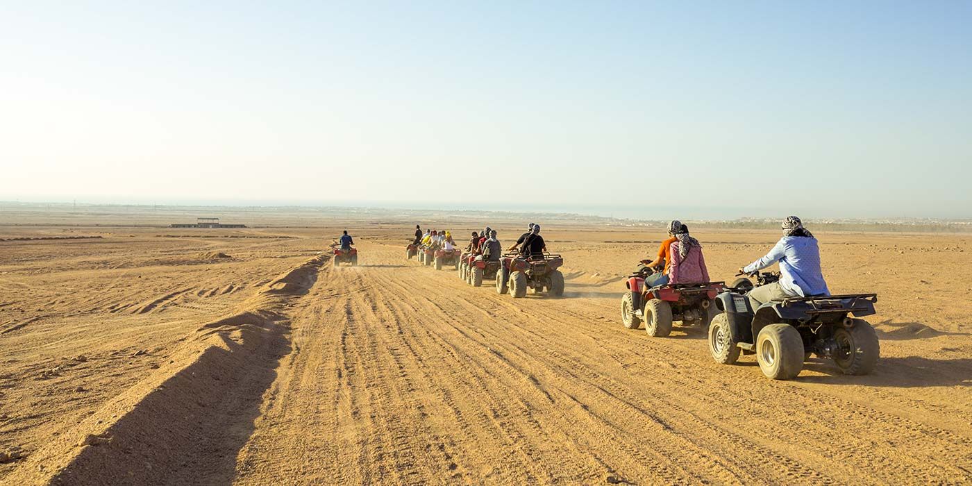 Morning Quad Bike Desert Safari