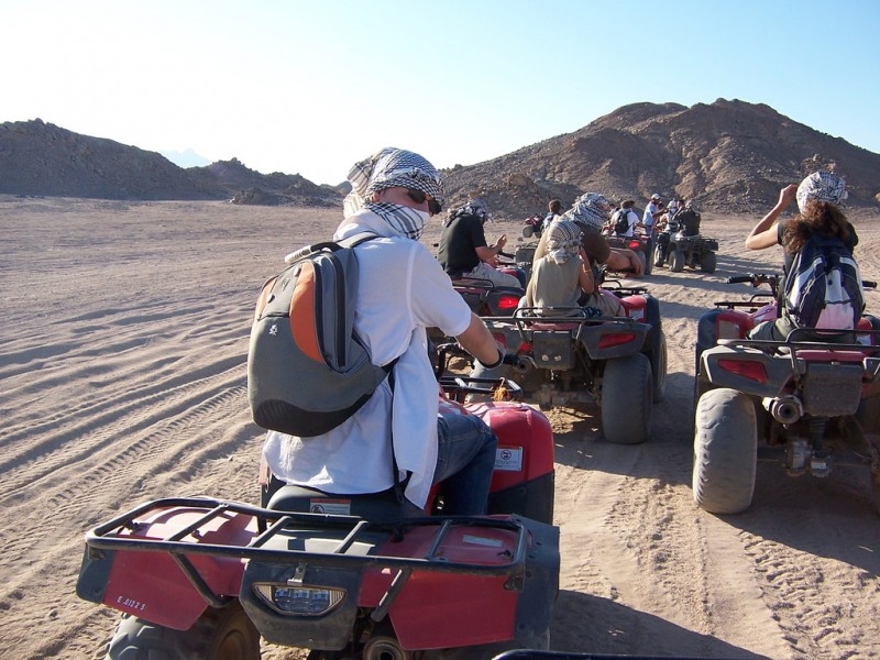 Sunset Desert Safari Trip By ATV Quad