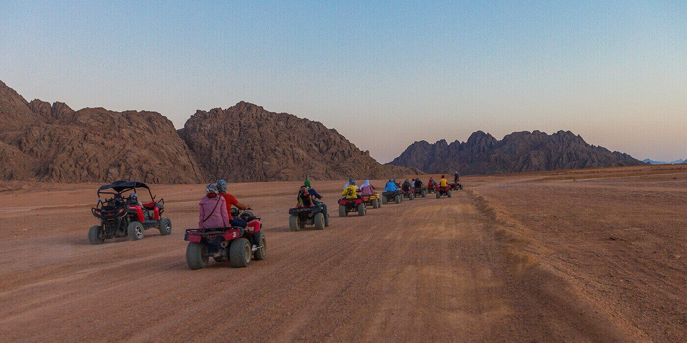 Quad biking with Camel ride and Bedouin dinner